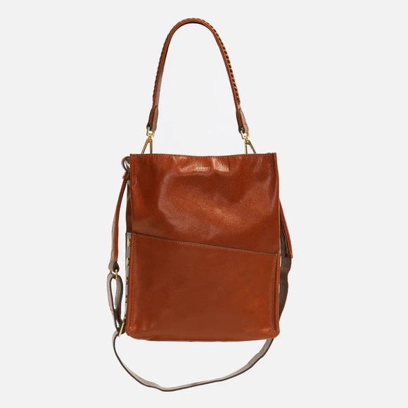 Hammitt Bags Hammitt Davis Medium Bucket Bag Manzanita Tanbrushed Gold Poshmark